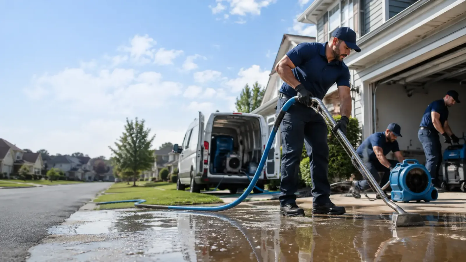 Flood Damage Restoration in Dell, AR